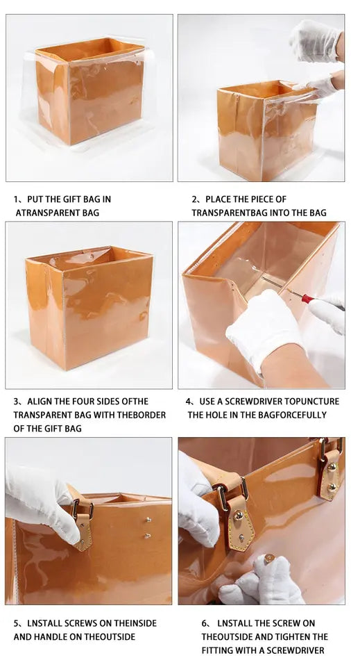 LV Clear Shopping Bag Kit